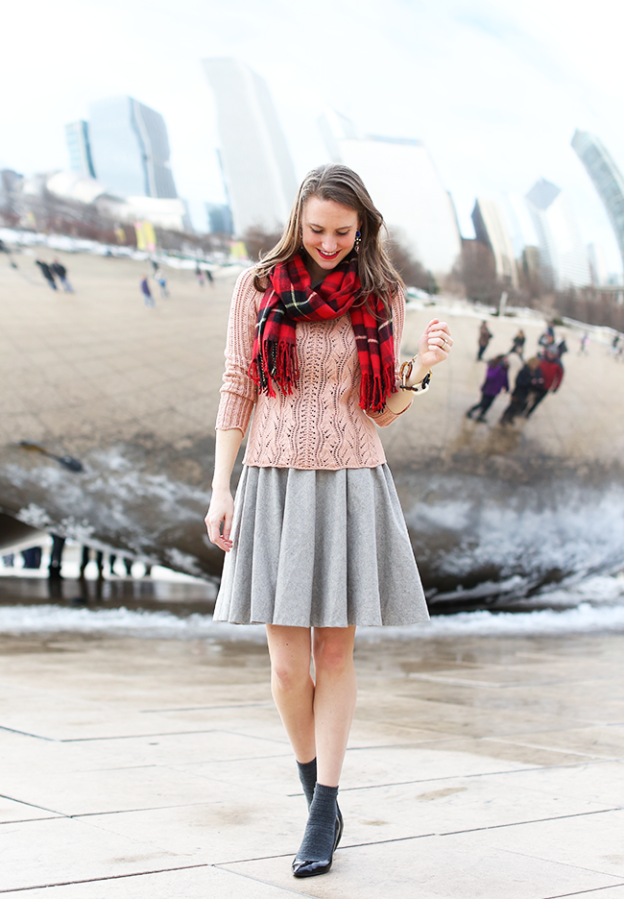 long socks winter outfits