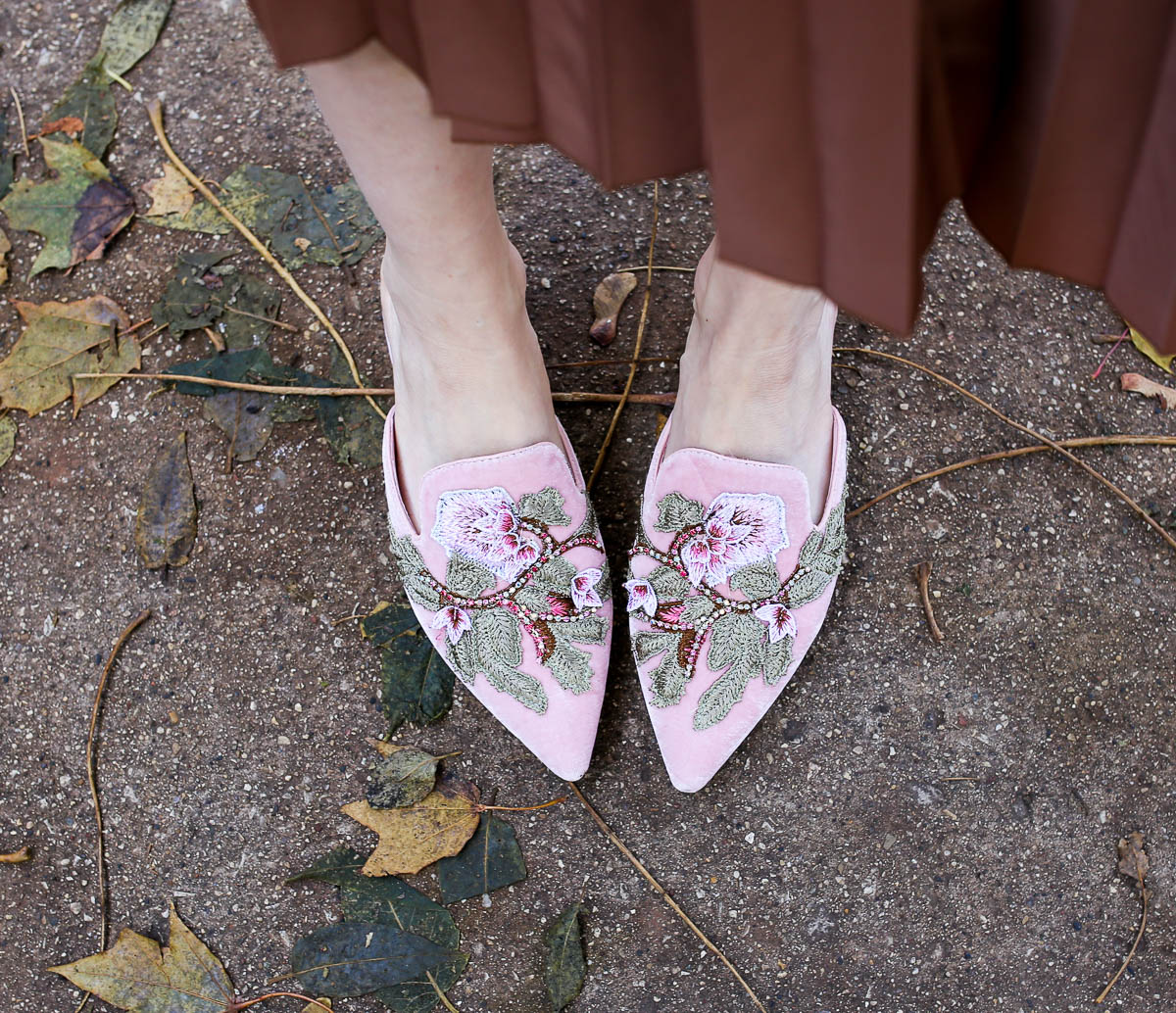 Fall's Most Charming Embroidered Mules | Isn't That Charming