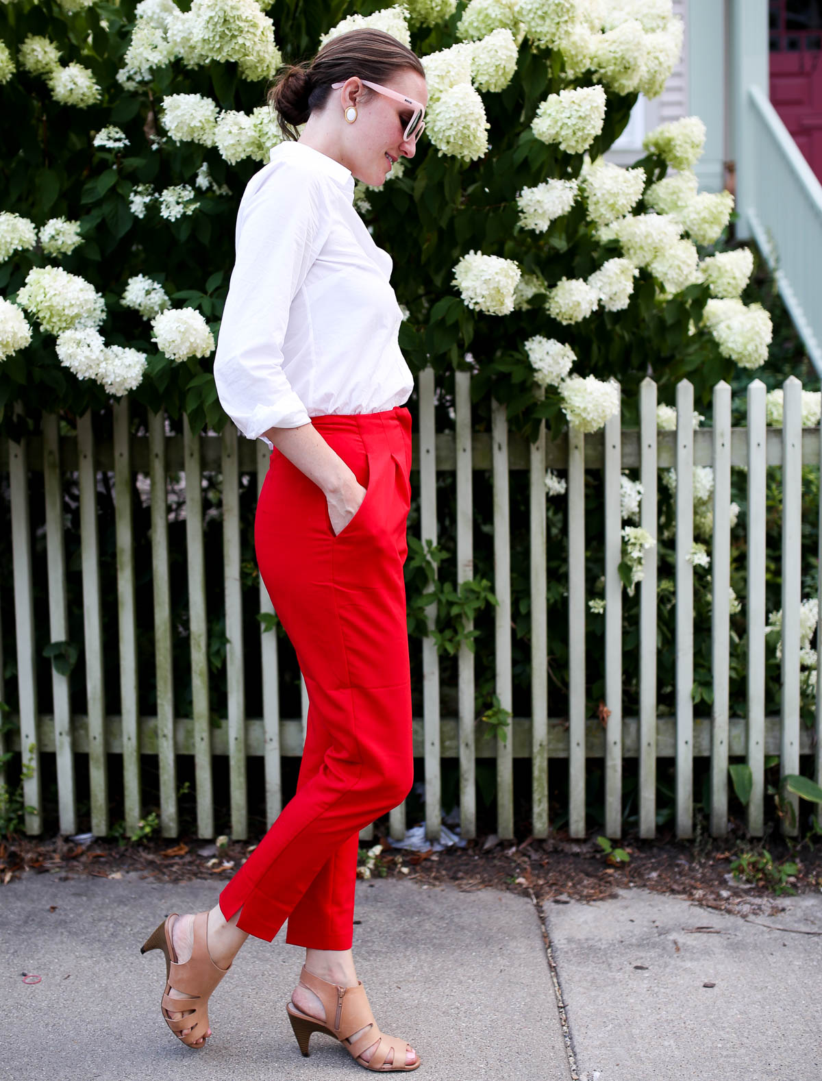 2 ways to style smart white trousers | Gallery posted by Ella Rhys-Jones |  Lemon8