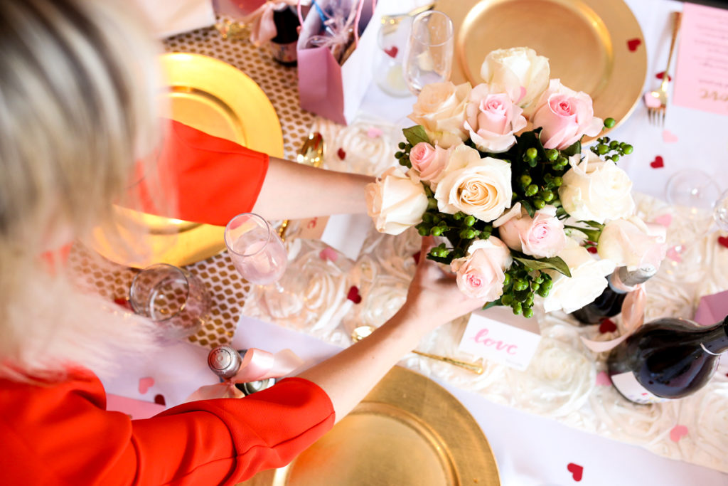 Galentines Day Party Decor - Roses