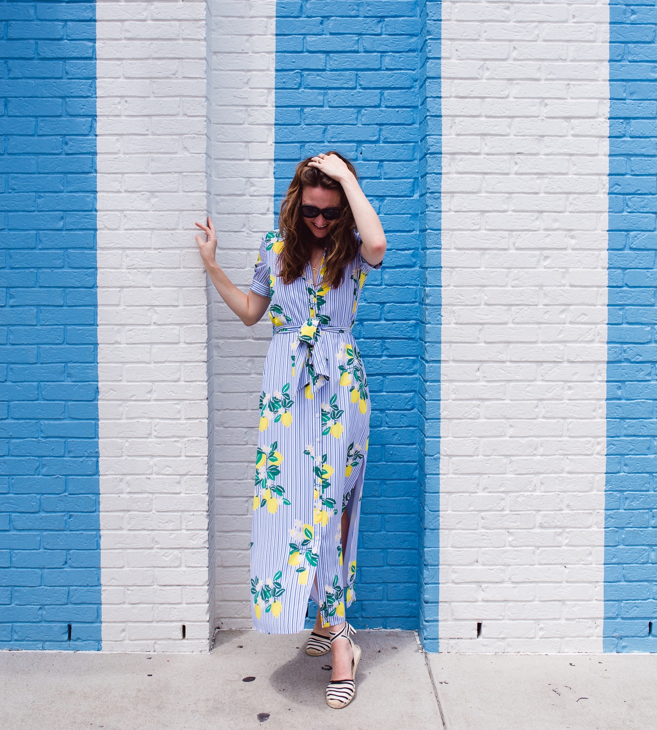 Draper James Lemon Print Shirtdress - Isn't That Charming