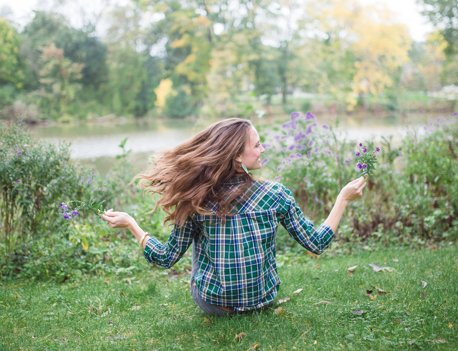 J.Crew plaid button up shirt
