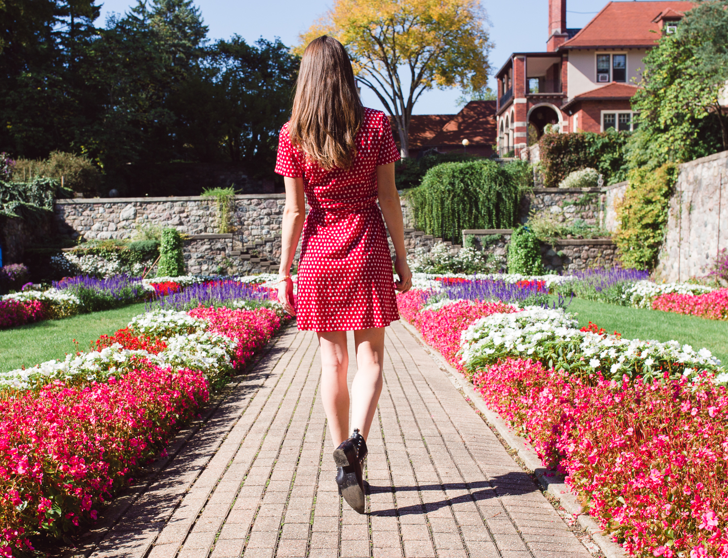 Dress: Women's Polka Dot Printed Dress via the Vital Voice + Target Collaboration