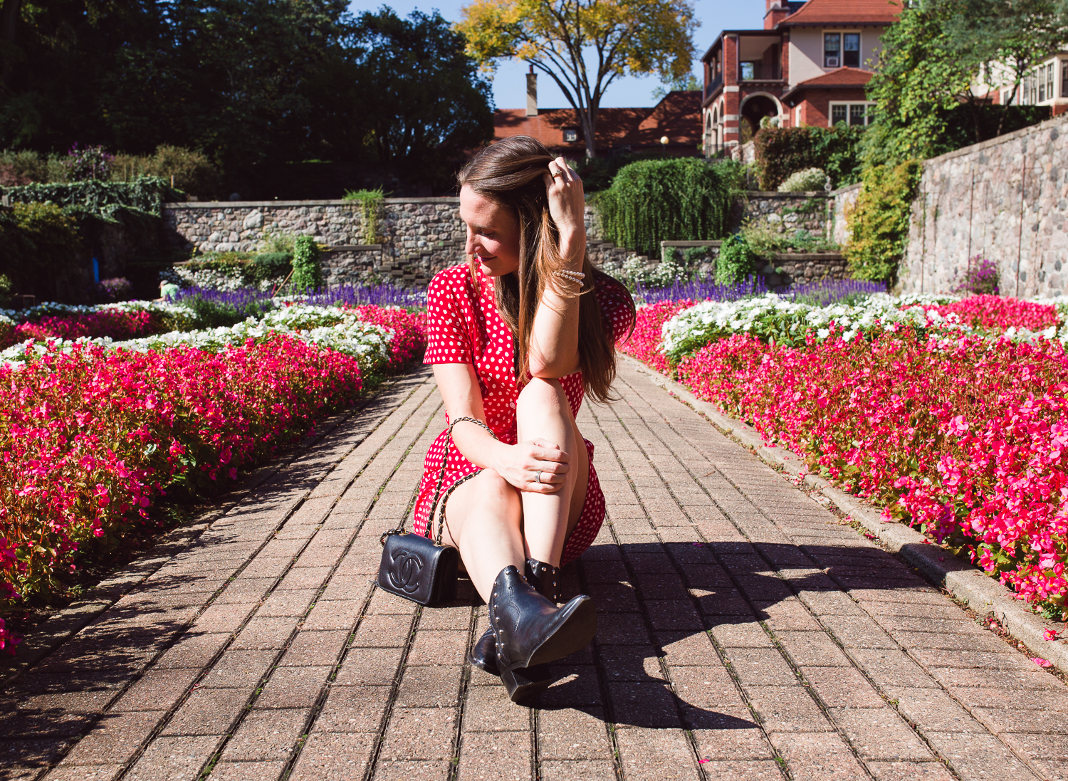 Women's Printed Dress A New Day™ + Vital Voices - Red