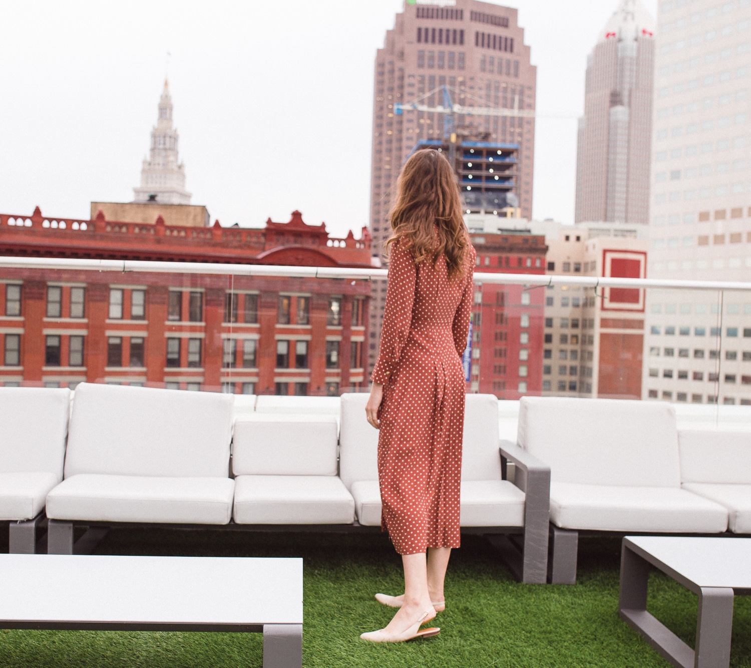 Topshop Dot Print Dress - Isn't That Charming