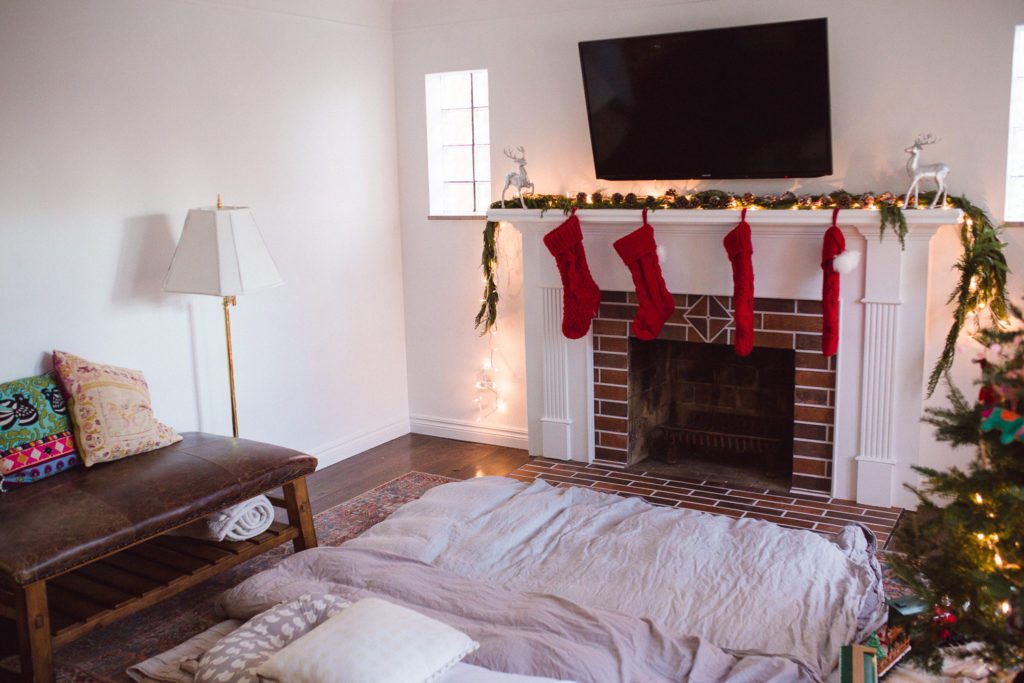 Living Room (AKA: Our "Pillow Fort")