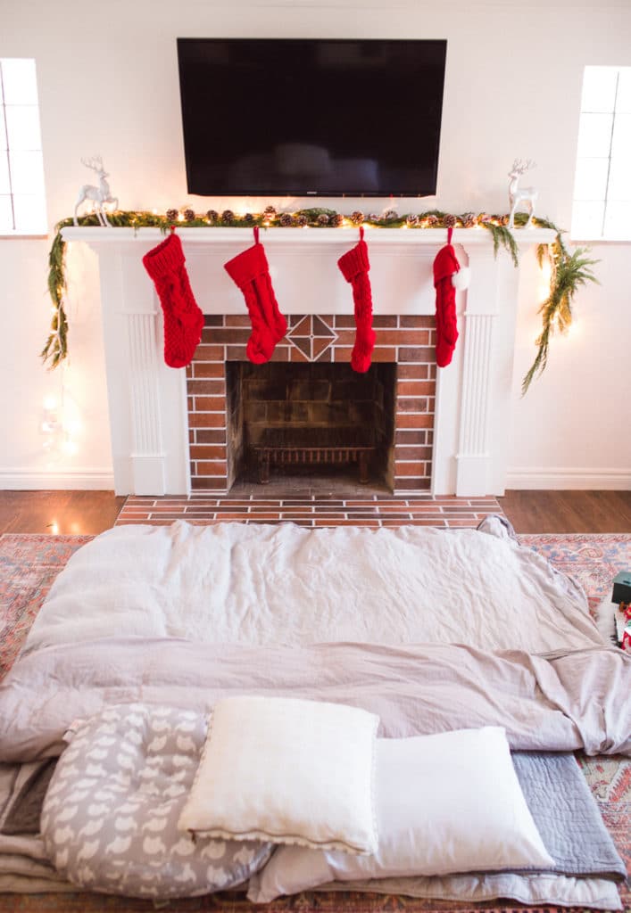 Living Room (AKA: Our "Pillow Fort")