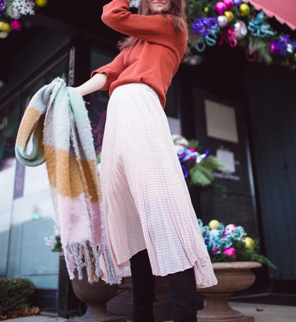 How to style over the knee boots-