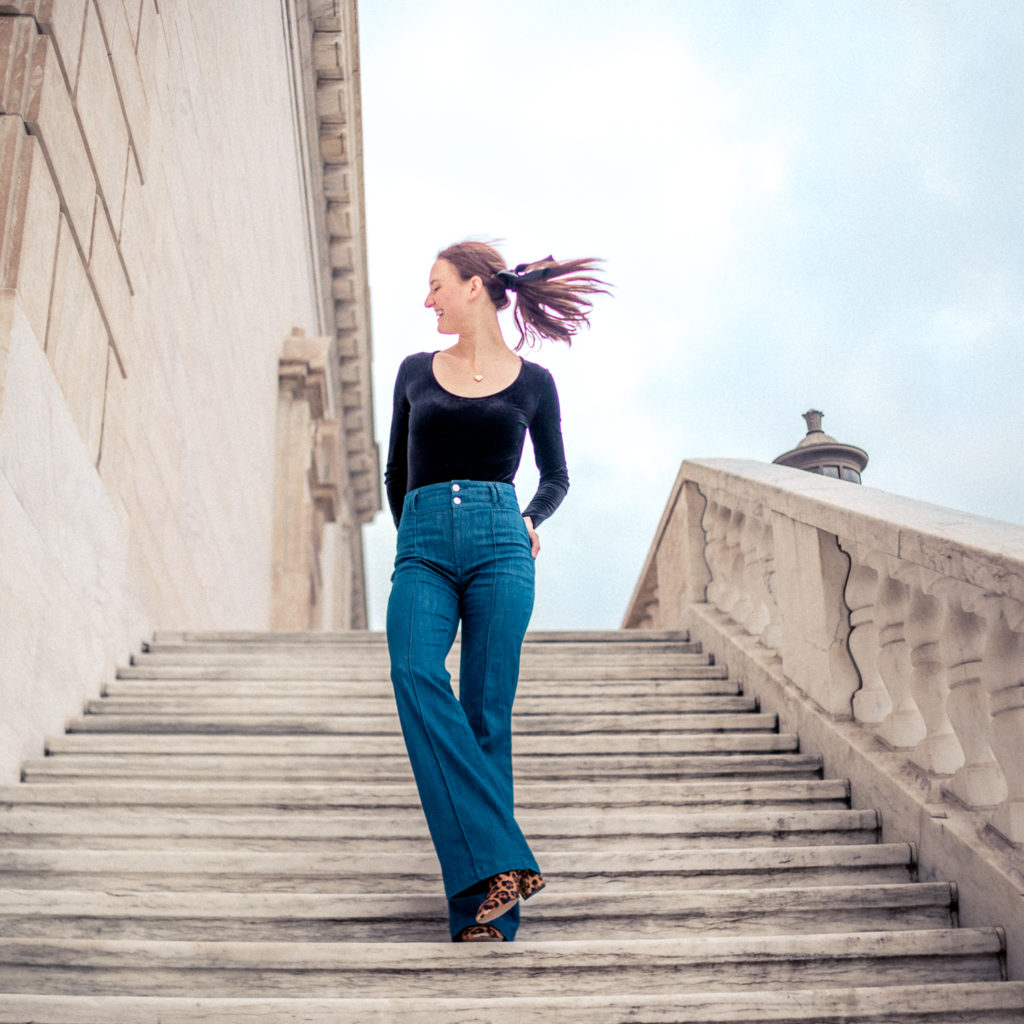 I love bell bottoms paired with a bodysuit