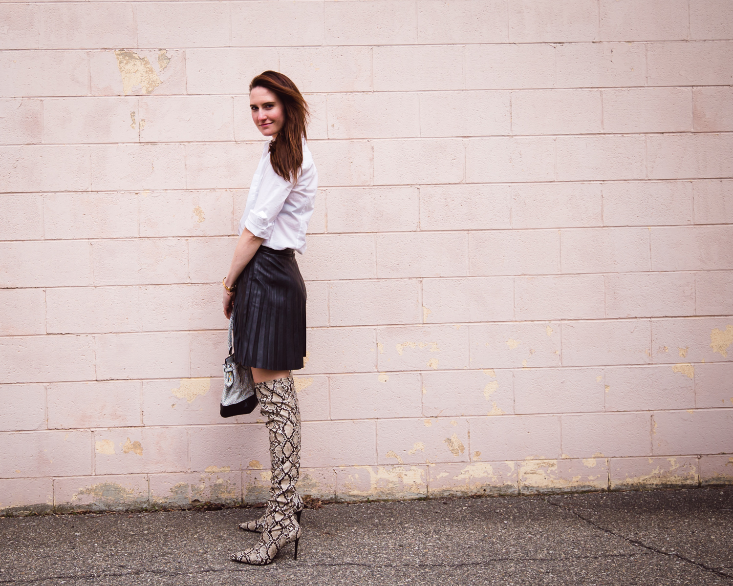 styling snakeskin boots