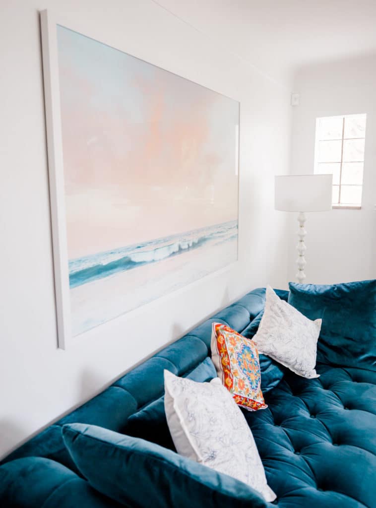 Sunset art print, Minted art