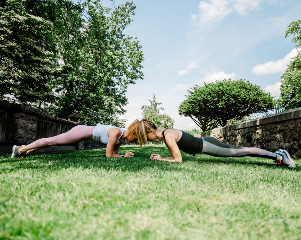 Plank saw, work out at home