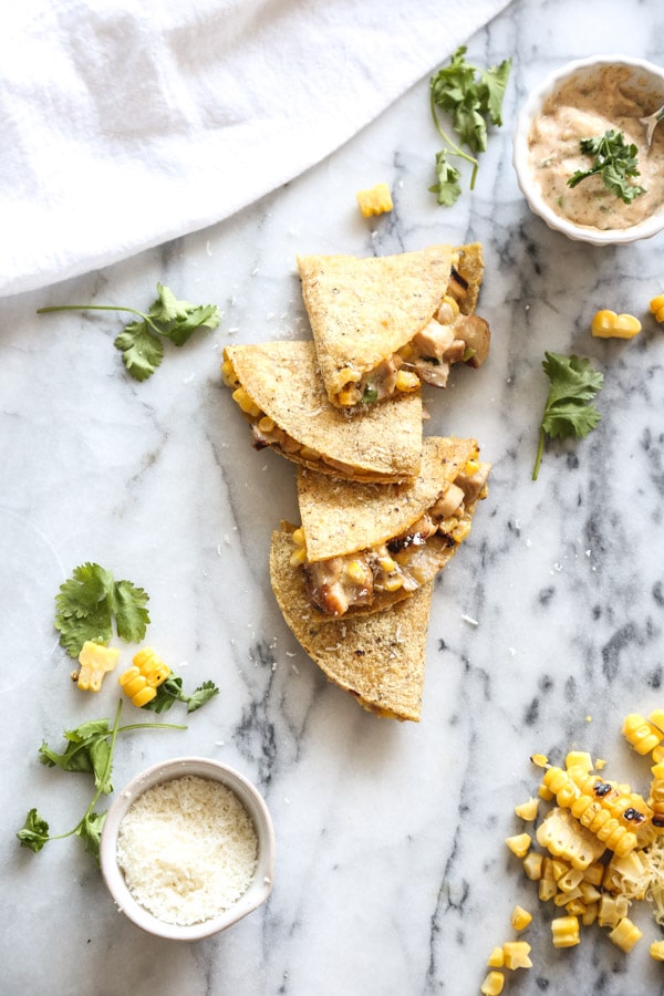 Cilantro-lime-corn-quesadilla-family-friendly-meals