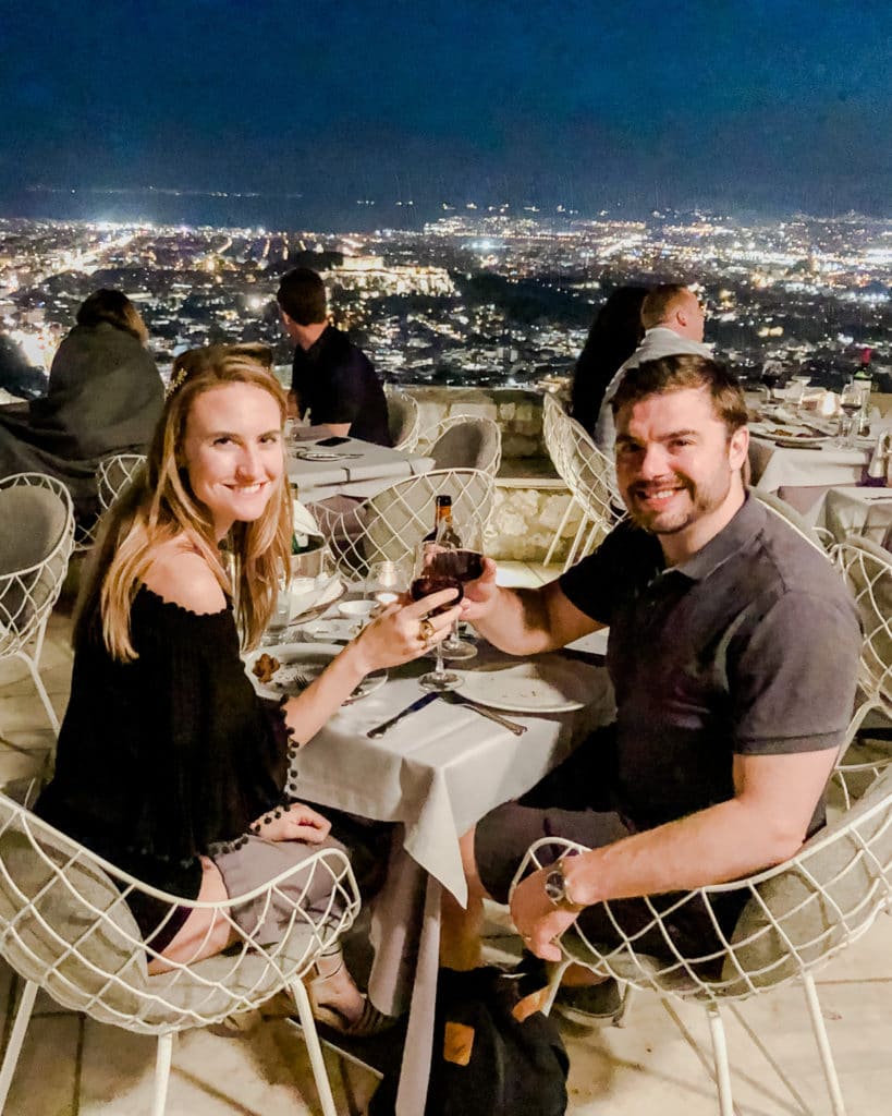 Orizontes Lycabettus restaurant