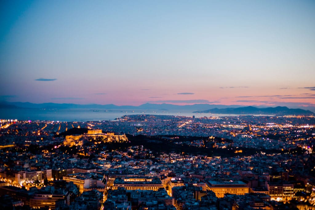 Athens at Night