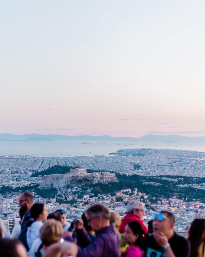Mount Lycabettus, Best views overlooking Athens, 24 Hours in Athens Greece