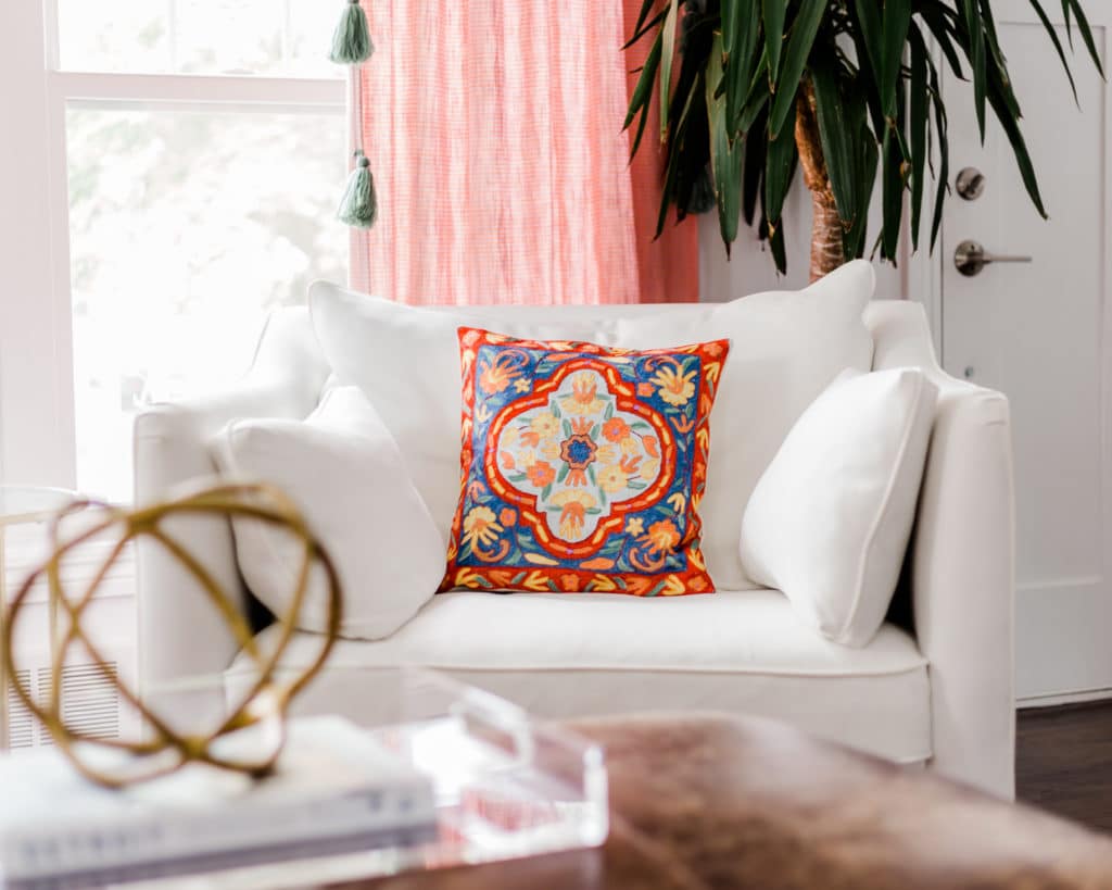 Caitlin by The Everygirl chair, Interior Define, White furniture