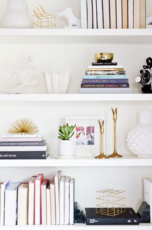 How To Style Bookshelves 5 Tips Isnt That Charming