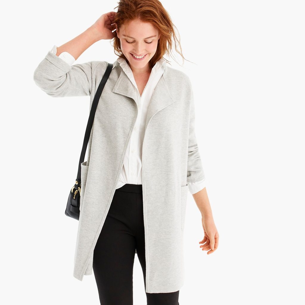 J.Crew sweater blazer