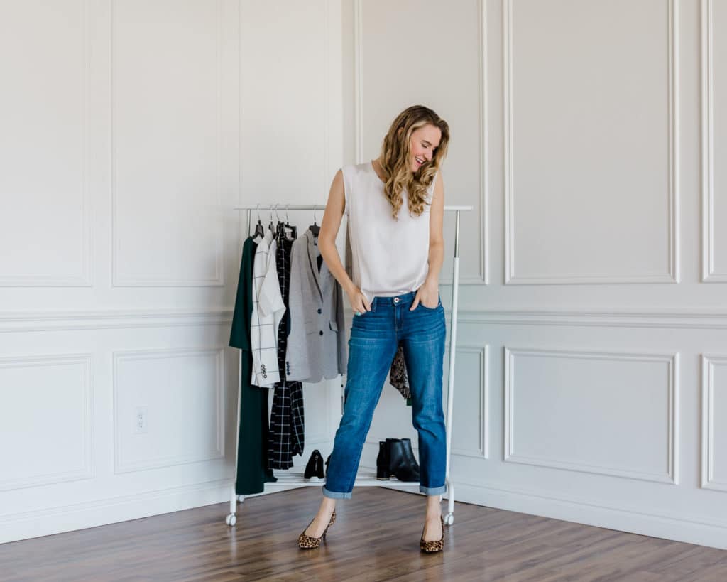 How to style leopard heels, Boyfriend jeans and heels