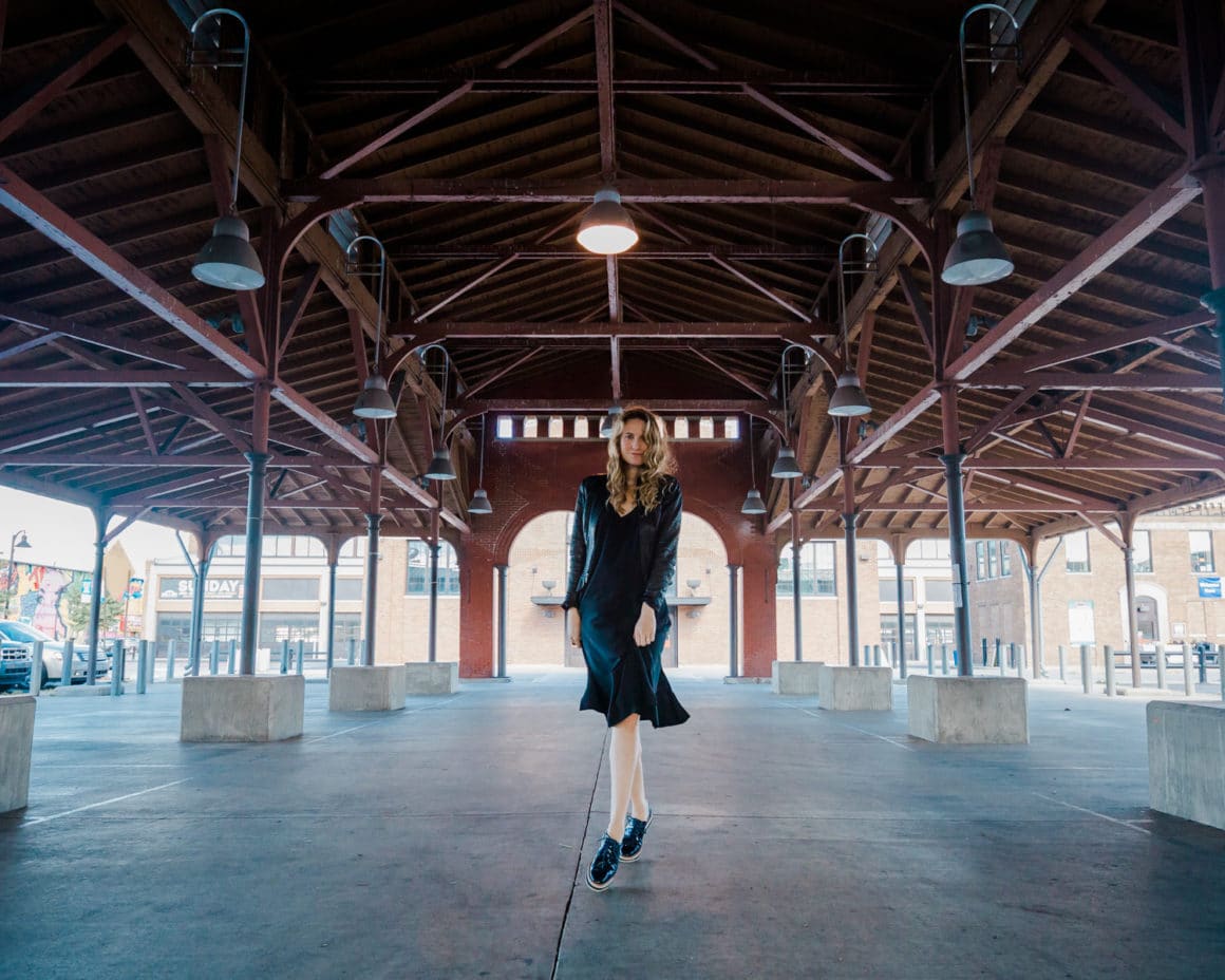 Eastern Market Detroit, Cuyana Silk Slip Dress, The Charming Roundup