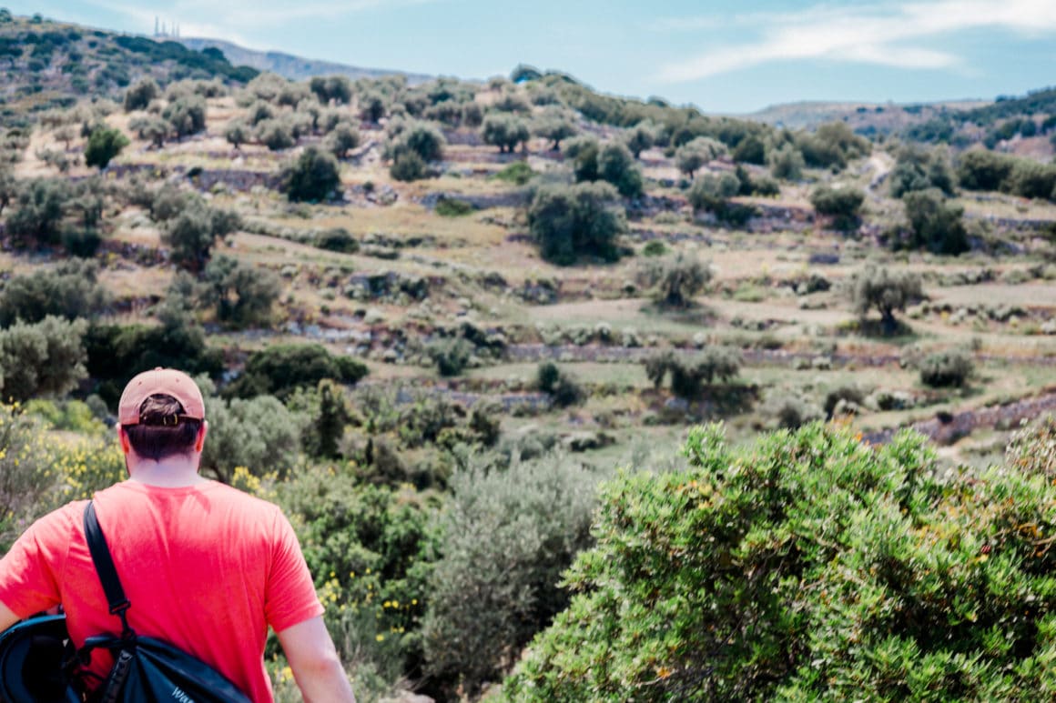 Hiking in Paros
