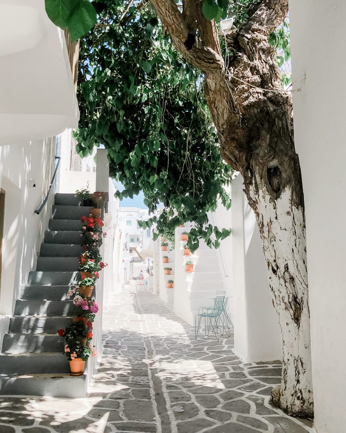 Alleys of Naoussa, Paros Island