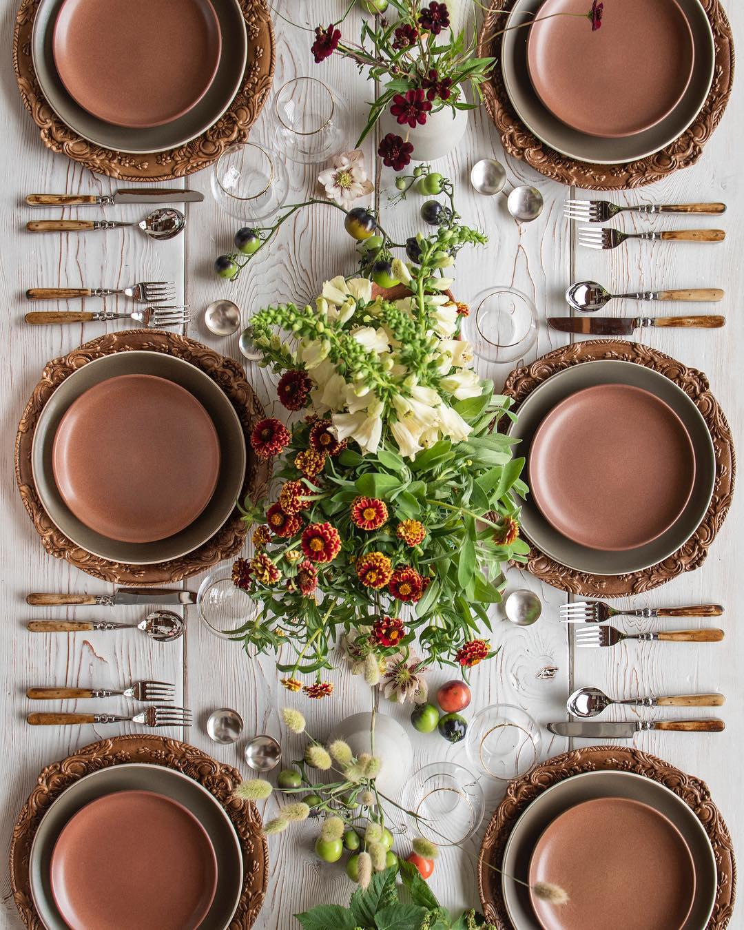 Thanksgiving table decor Gorgeous Thanksgiving table decor