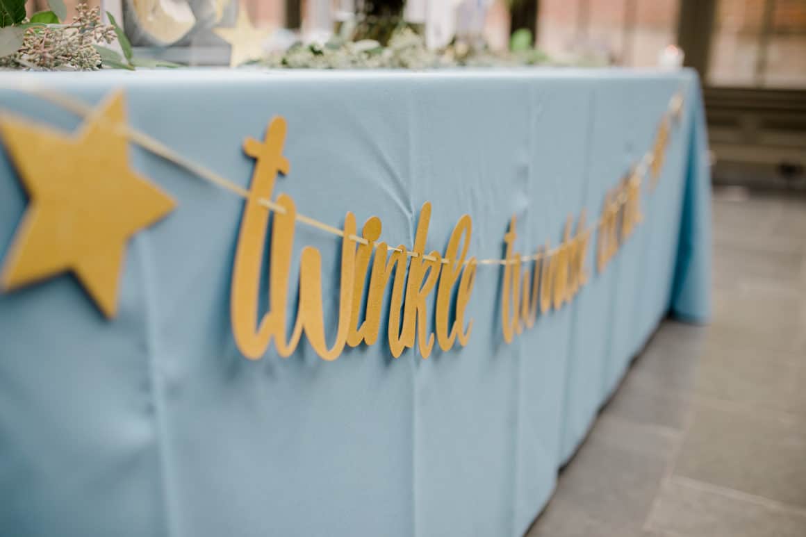 Star Themed Head Table Star Themed Head Table