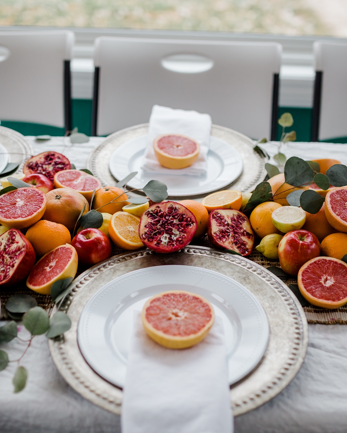 Colorful Citrus Themed Table Decor + 7 Tips For Hosting - Isnt That ...