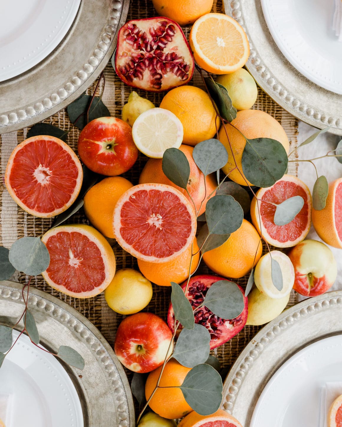 Colorful Citrus Themed Table Decor + 7 Tips For Hosting - Isnt That ...