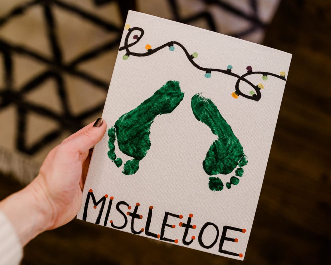 Mistletoe kids art work Mistletoe kids art work