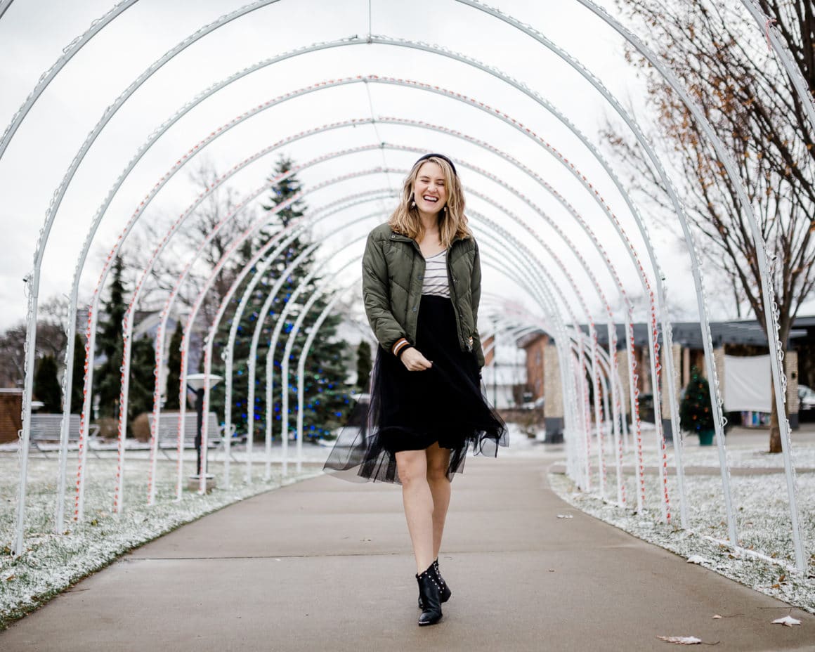 Evereve puffer jacket for winter