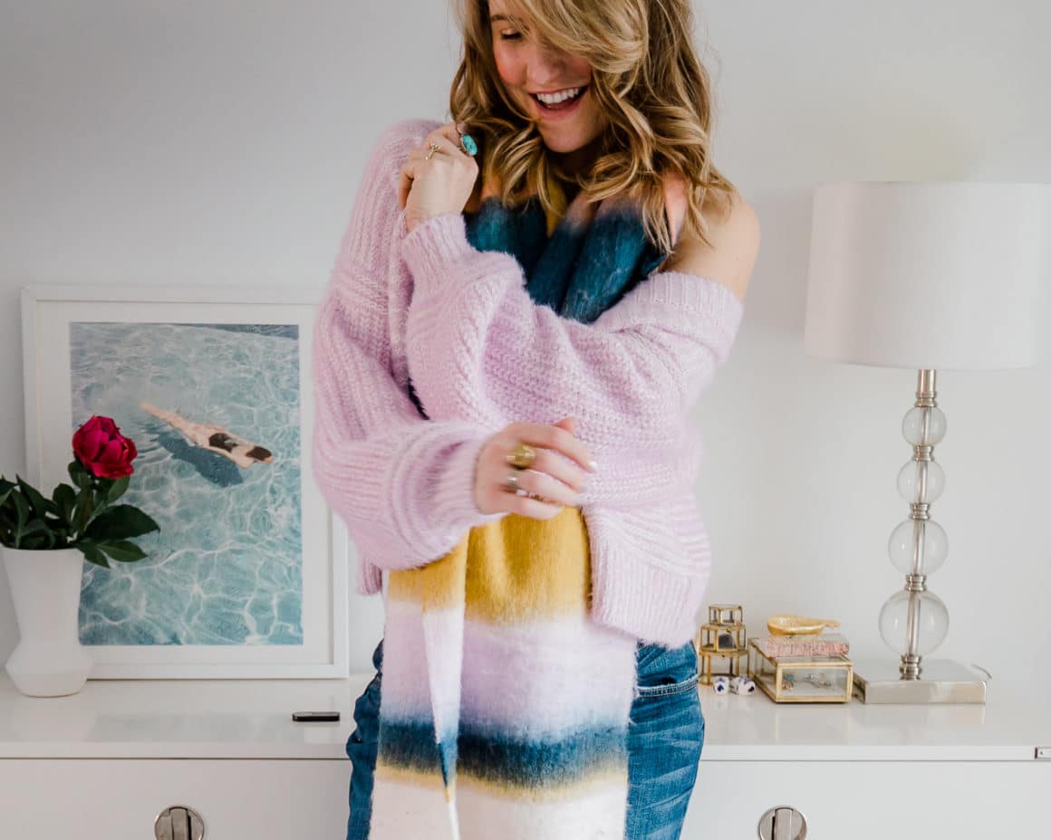 Proven Health Benefits of Creativity Anthropologie purple chunky sweater, health benefits of creativity