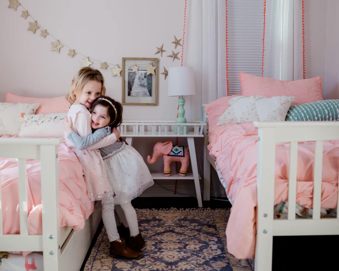 Shared Kids' Room Decor Reveal: Grace and Josephine's