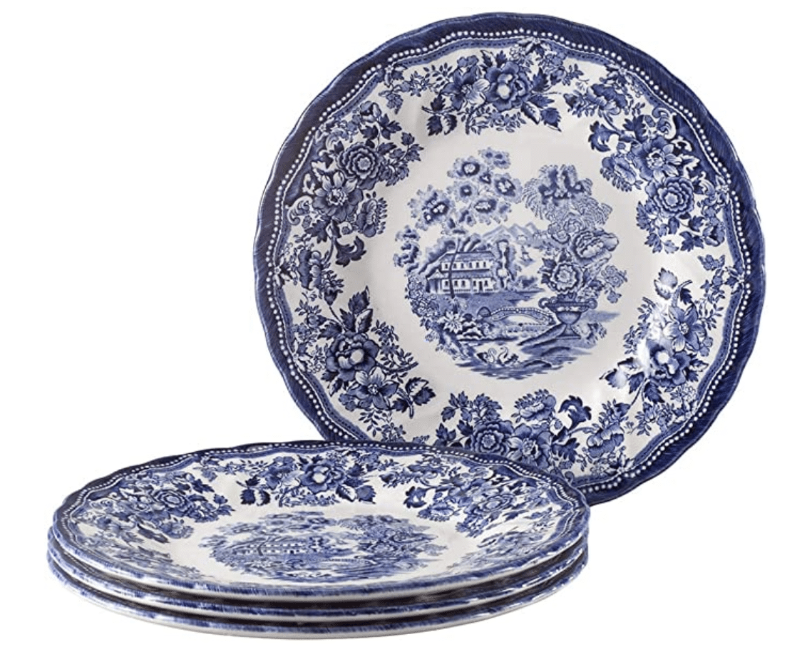 Tonquin Blue Dessert Plates