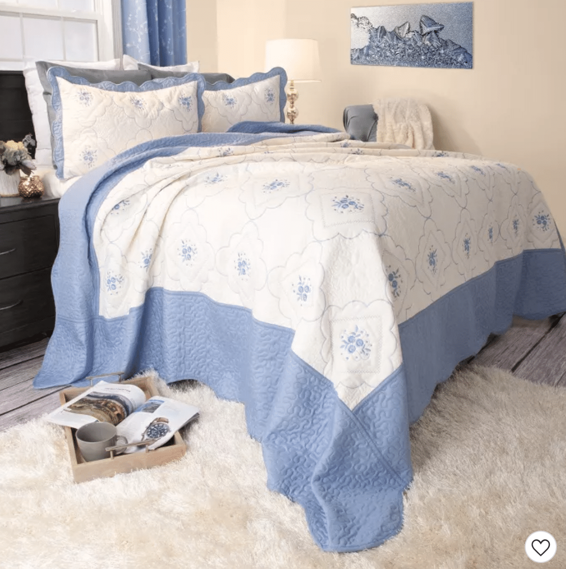Brianna Embroidered Quilt