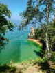 Gorgeous water at Pictured Rocks National Lakeshore